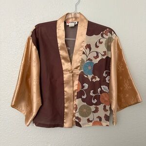Vintage 1970s Sidan Hawaii Waistcoat Top